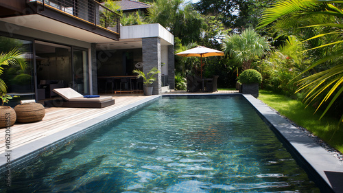 Wallpaper Mural Biopiscina Ecológica con Diseño Moderno y Natural Torontodigital.ca