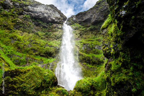 Iceland south coast landscape near Eyjafjallajökull photo