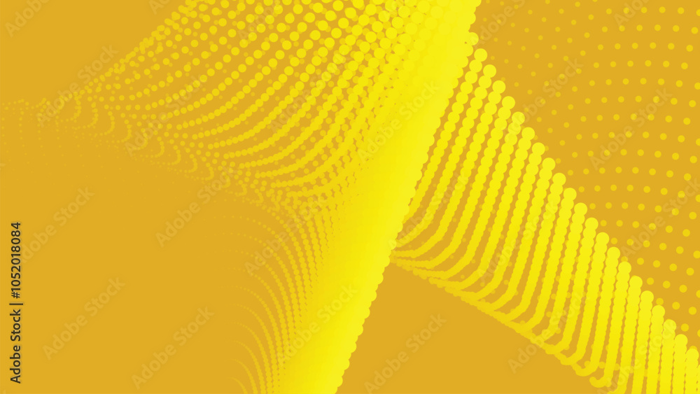 Yellow halftone with gradient abstract background for backdrop or presentation Yellow halftone with gradient abstract background for backdrop or presentation