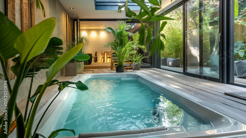 Wallpaper Mural Biopiscina Ecológica con Diseño Moderno y Natural Torontodigital.ca