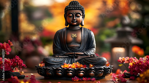 Buddha Statue Illustration