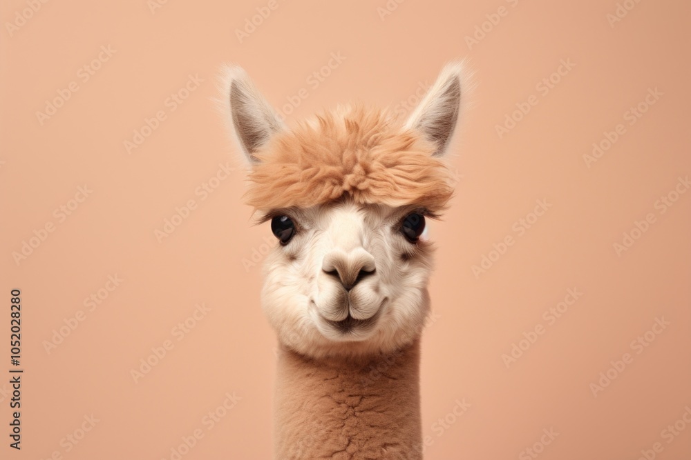 Obraz premium An alpaca animal mammal llama.