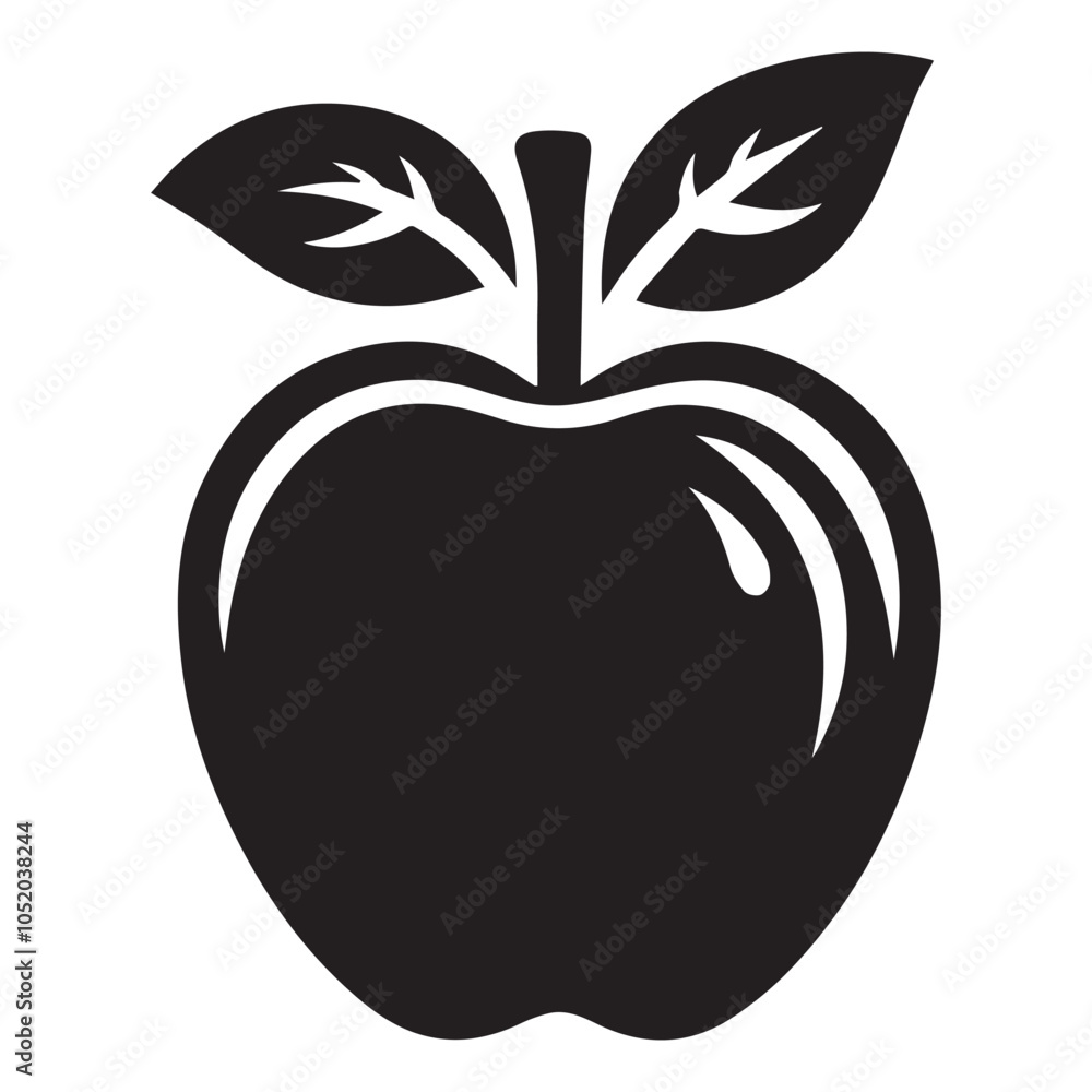 Apple fruit flat icon Apple fruit flat icon