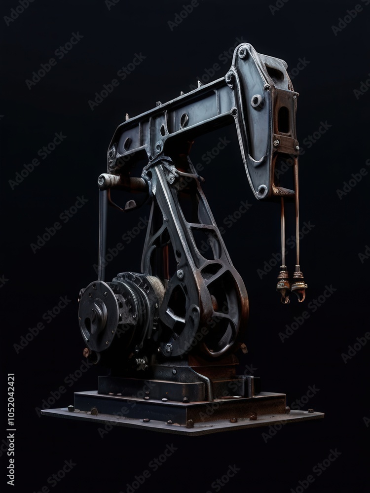 Fototapeta premium the AI Image Generator, 3D render of a light industrial grinder