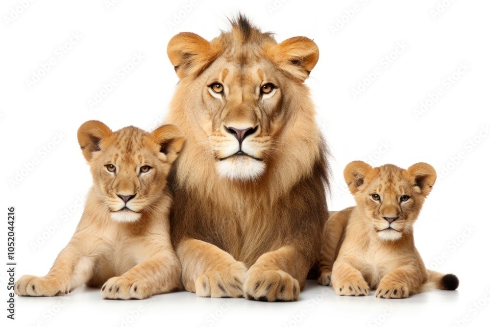 Lion family wildlife mammal animal. Lion family wildlife mammal animal.