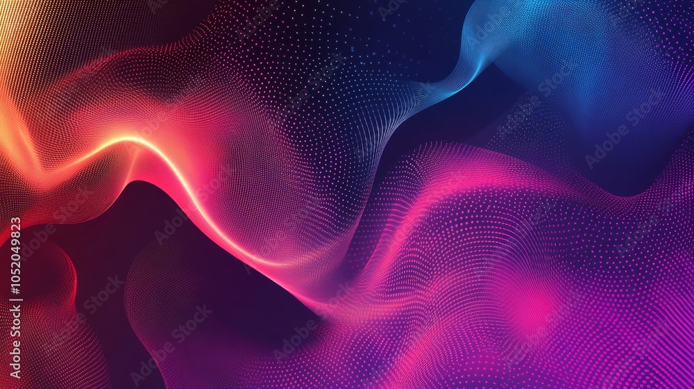 Vector halftone smoke effect. Vibrant abstract background. Retro 80's style colors and textures. Vector halftone smoke effect. Vibrant abstract background. Retro 80's style colors and textures.