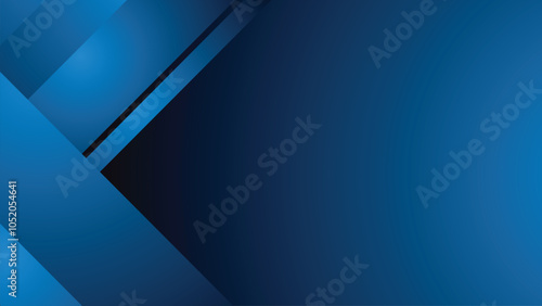 Abstract luxury blue and black metalic gradient background