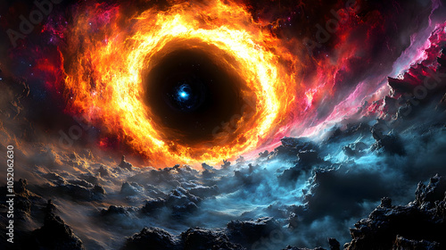 Fiery Ring of Fire Nebula I...