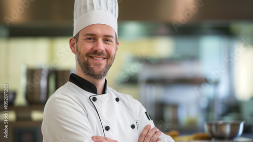 Chef Joven en Cocina Profesional