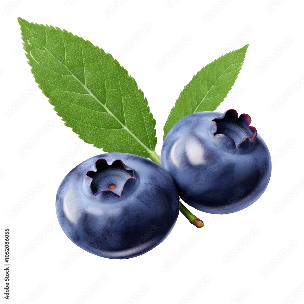 Fresh blueberry isolated on transparent background Fresh blueberry isolated on transparent background