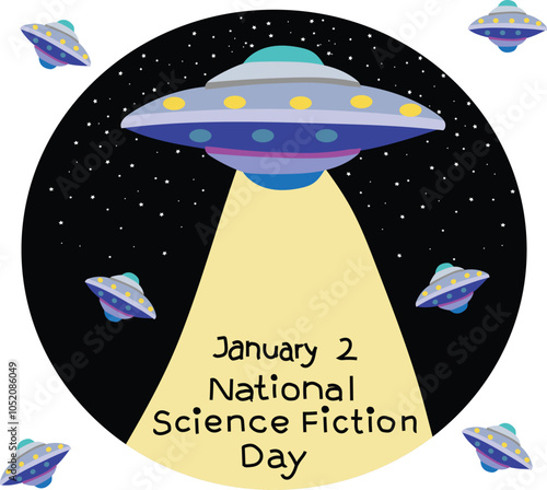National science fiction day is celebrated every year on 2 January.	