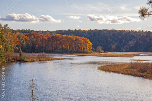 AuSable River - Cooke Dam Pond - Pine Acres - Huron National Forest - Iosco. County Michigan photo