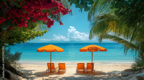 Tropical Beach Relaxation I...