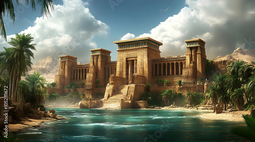 Ancient Temple by the River...