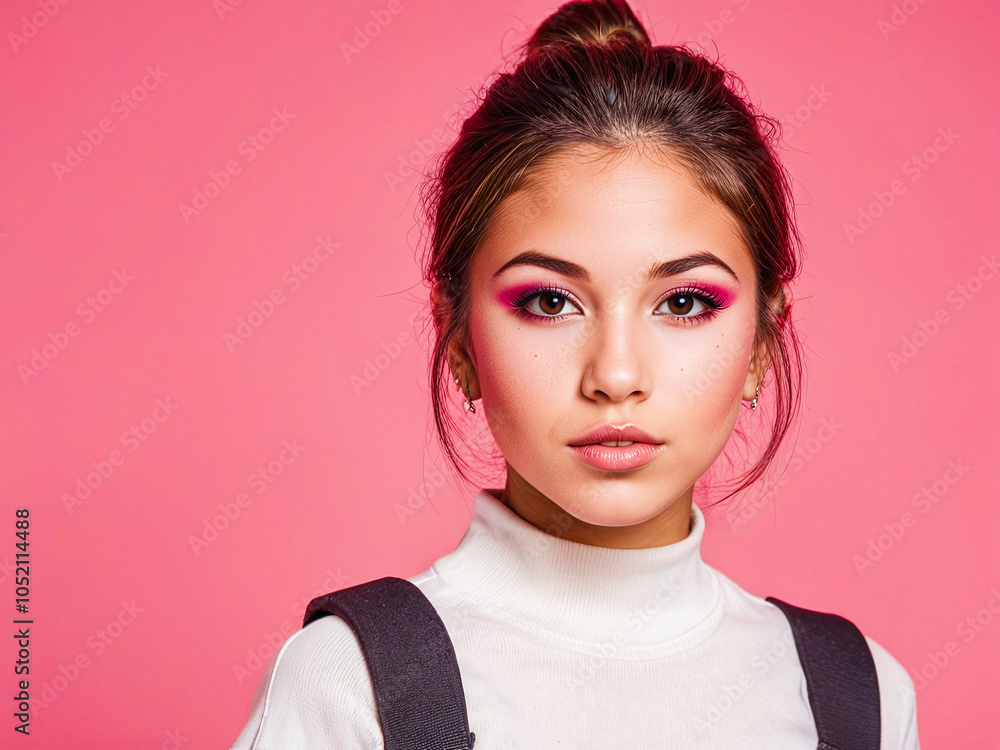 Diverse female portraits of different nationalities and cultures , isolated background Diverse female portraits of different nationalities and cultures , isolated background