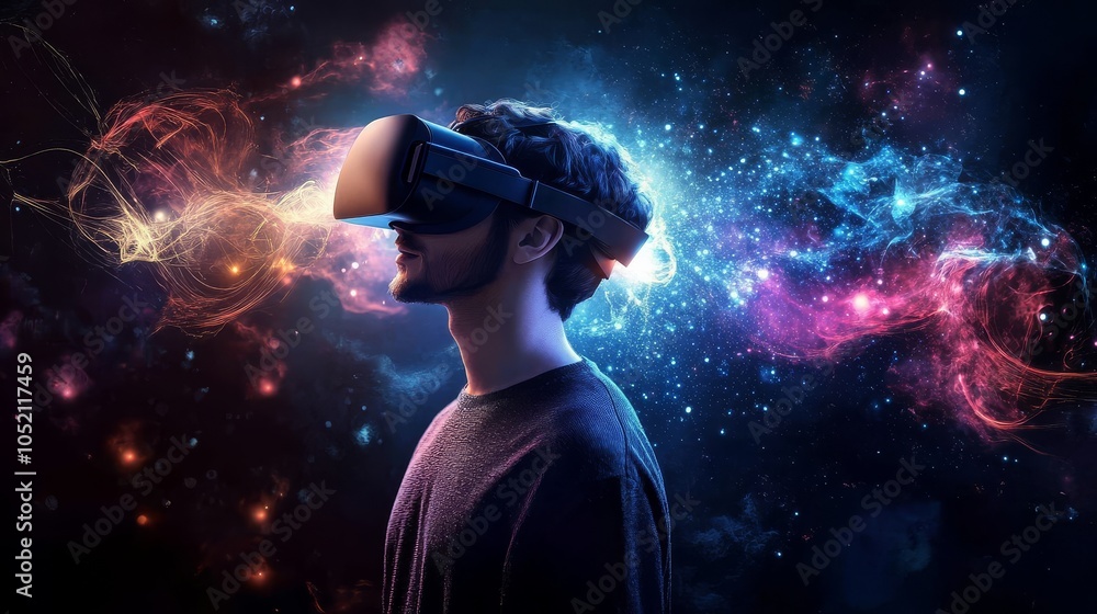Fototapeta premium Immersive experiences that bridge the digital and real worlds.
