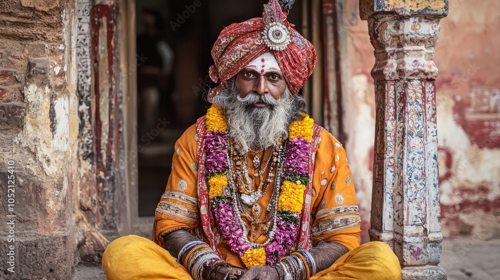 Fototapeta premium Khatushyamji: The Deity Worshipped in Rajasthan 