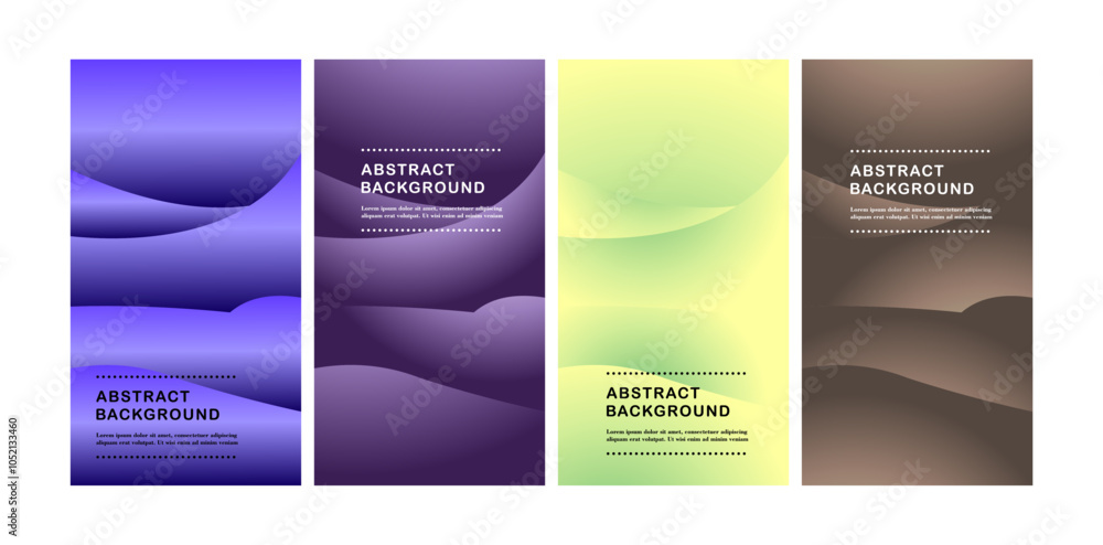 Fototapeta premium Modern Background With Bold Effect. For Your Design Wallpaper Presentation. Illustration with Color Gradient