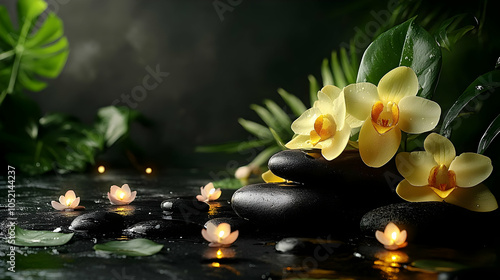 Spa Relaxation with Orchids...