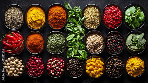 Variety of Spices and Herbs...