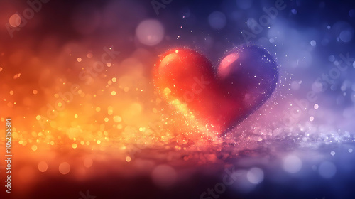 Abstract Heart Background