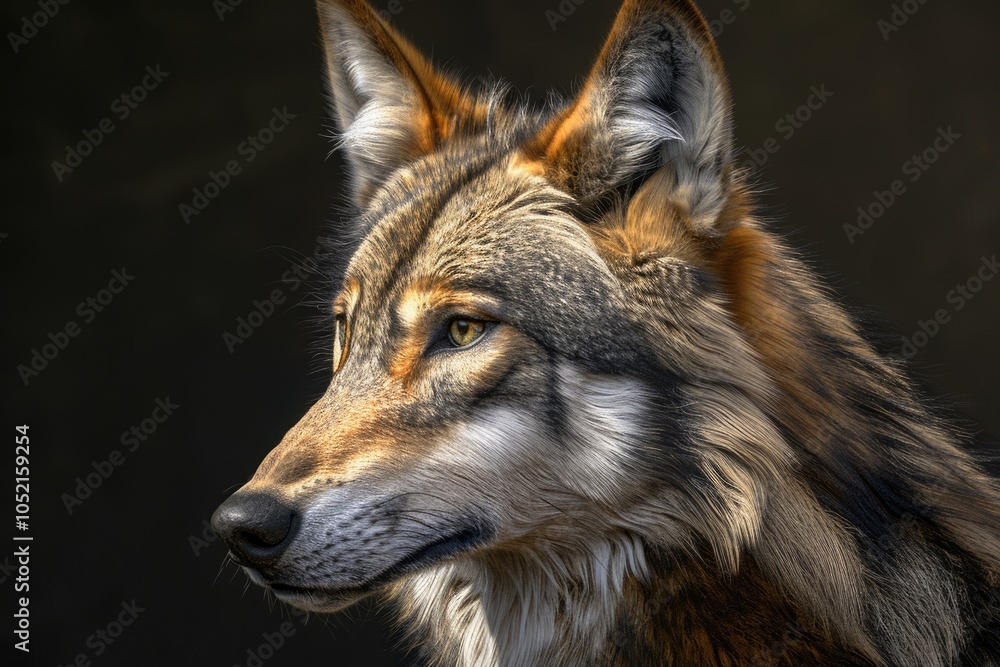 Fototapeta premium Mexican Wolf Portrait