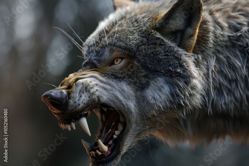 Snarling Wolf photo