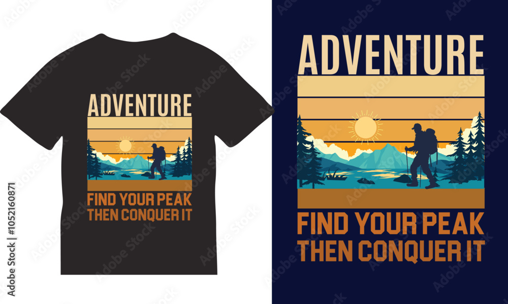 Adventure T-shirt Design Adventure T-shirt Design