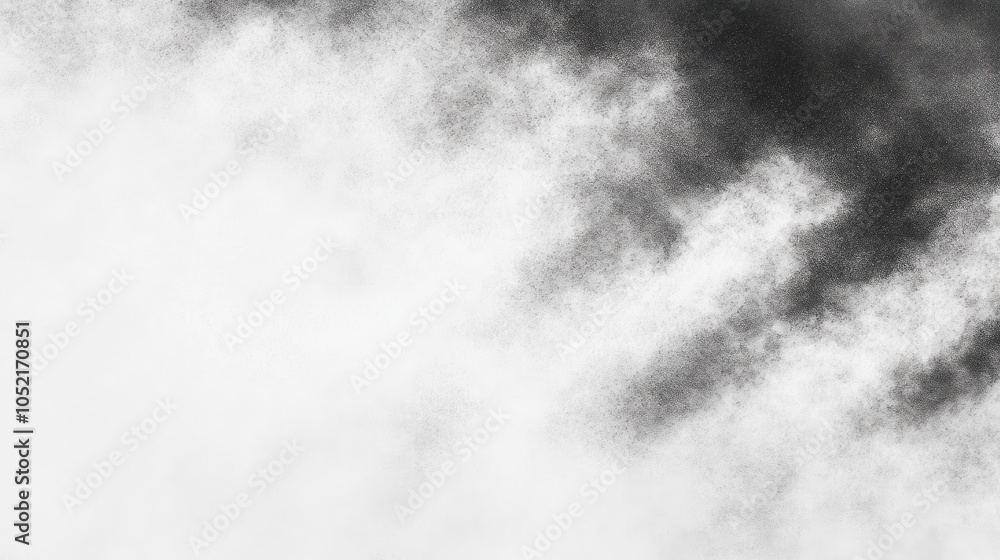 A monochromatic abstract representation of clouds and mist, evoking a sense of mystery. A monochromatic abstract representation of clouds and mist, evoking a sense of mystery.