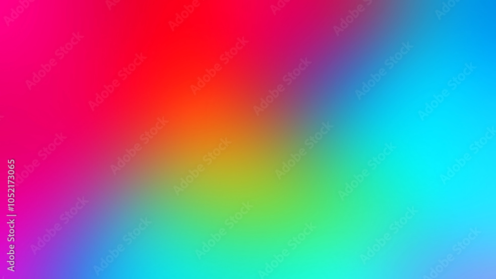 Obraz premium abstract gradient multicolor backgounds 4k Smooth transitions of iridescent colors, Soft pastel color gradient, Colorful gradient Rainbow 