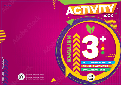 Adapted cover designs for educational books.