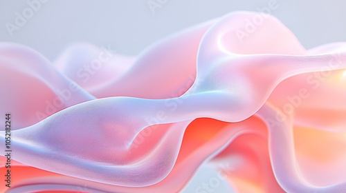 Wallpaper Mural Exploring the ethereal beauty of flowing textures in soft pastel hues for artistic inspiration and design elements Torontodigital.ca