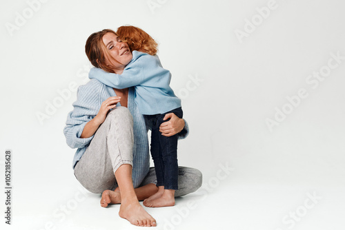 Mother and child bonding in a moment of love and happiness, family, lifestyle, relationship, parenting, joyful connection, care and affection