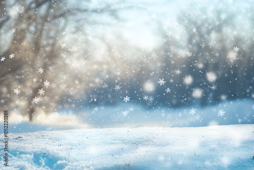 Wallpaper Mural winter coniferous forest covered with snow in evening. AI generative. Torontodigital.ca