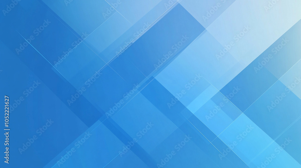 A blue and white background with squares and triangles, Modern abstract blue background with glowing geometric lines. A blue and white background with squares and triangles, Modern abstract blue background with glowing geometric lines.
