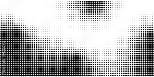 Halftone Noise Stipple pointillism background. Grain gradient texture background with dots. Dotwork gradient halftone pattern. Sand, grain, grunge stipple effect. Abstract texture, engraved overlay