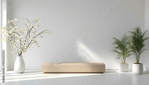 Minimalist Interior Plant Arrangement