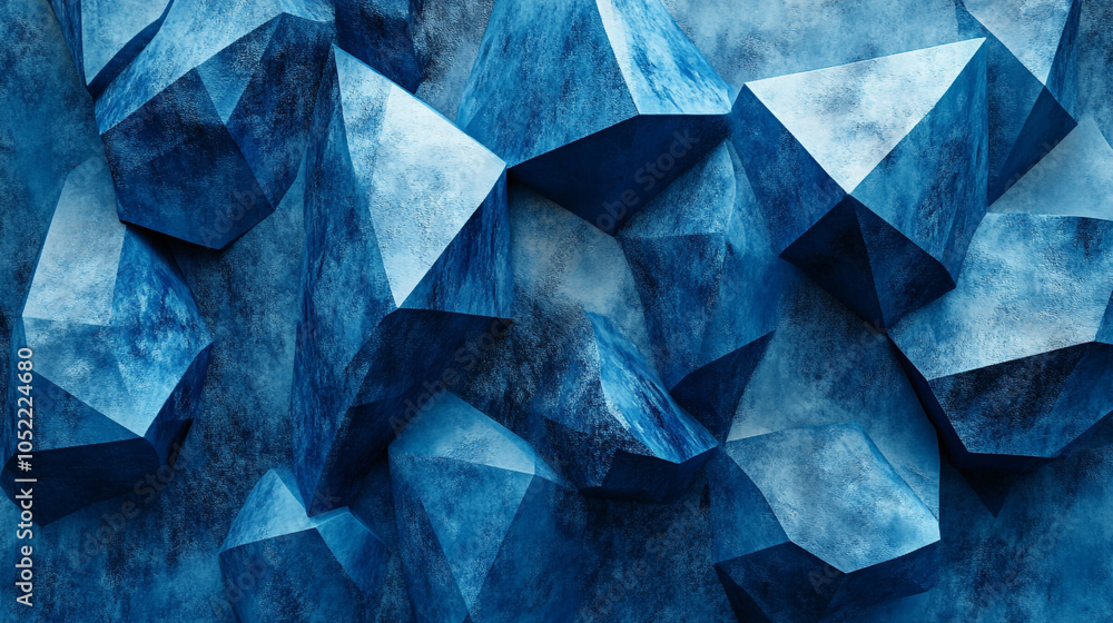 A futuristic digital hub with blue and cyan LED lights illuminating the environment. abstract blue background. A futuristic digital hub with blue and cyan LED lights illuminating the environment. abstract blue background.