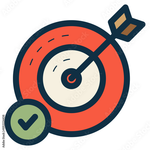 niche arrow target icon