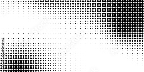 Abstract halftone dotted background. Grain gradient texture background with dots. Noise Stipple pointillism pattern. Sand, grain, grunge stipple effect. Abstract texture, engraved overlay. Vector