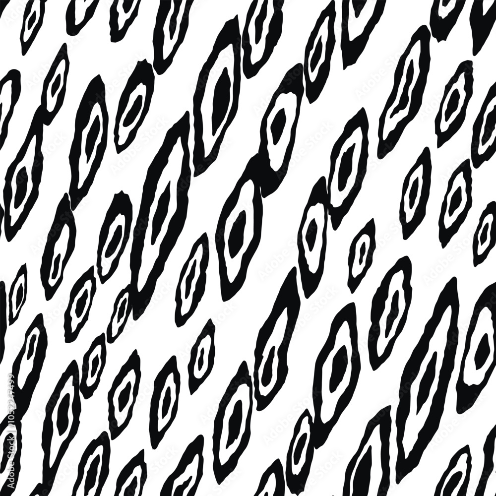 Abstract modern leopard seamless pattern. Animals trendy background. Black and white decorative vector stock illustration for print, fabric, textile. Modern monochrome ornament of stylized skin Abstract modern leopard seamless pattern. Animals trendy background. Black and white decorative vector stock illustration for print, fabric, textile. Modern monochrome ornament of stylized skin
