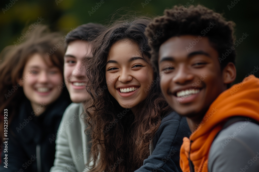 Fototapeta premium Happy Young People