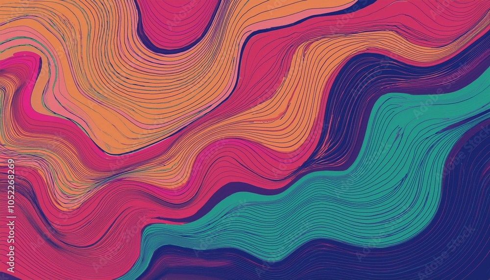 Fototapeta premium groovy textures backgroun