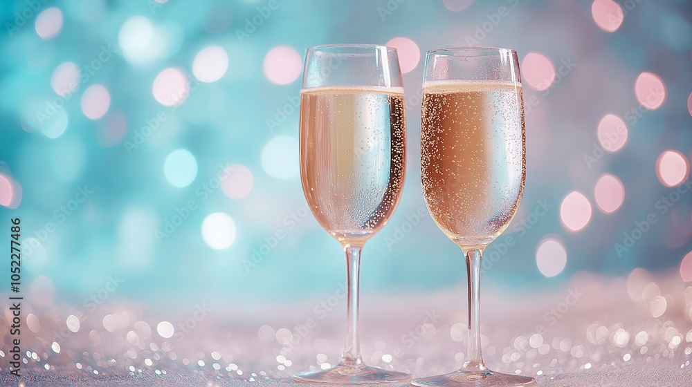 sparkling wine on a pink-blue background
sparkling wine on a pink-blue background