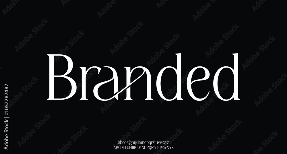 Elegant alphabet letters font Typography vector illustration
Elegant alphabet letters font Typography vector illustration