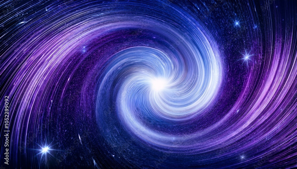 Whirlpool galaxy with bright stars Whirlpool galaxy with bright stars