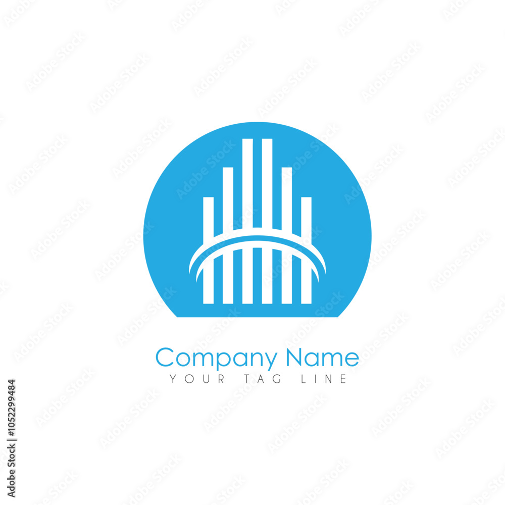 Obraz premium Real estate logo design