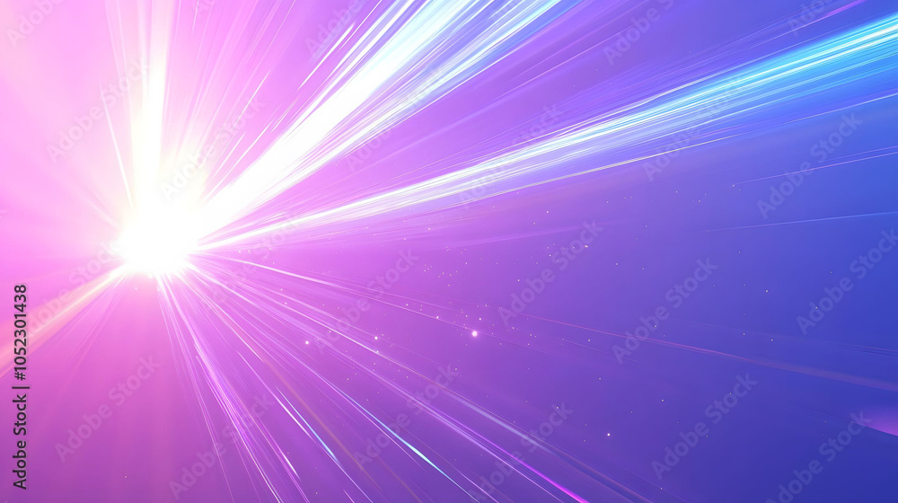 Abstract background with rays of light shining through vibrant colors Abstract background with rays of light shining through vibrant colors