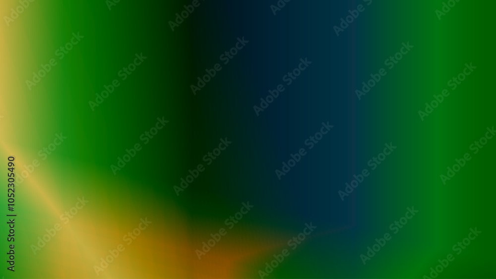 Naklejka premium Blurred dark green abstract background, smooth colorful transition, Gorgeous abstract illustration with elegant design.