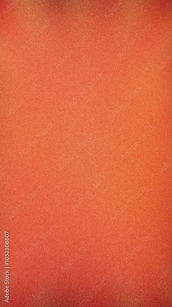 Fototapeta premium Soft Coral Red Gradient with Muted Warm Tones and Grainy Texture, Grainy gradients style, vintage noise, abstract background